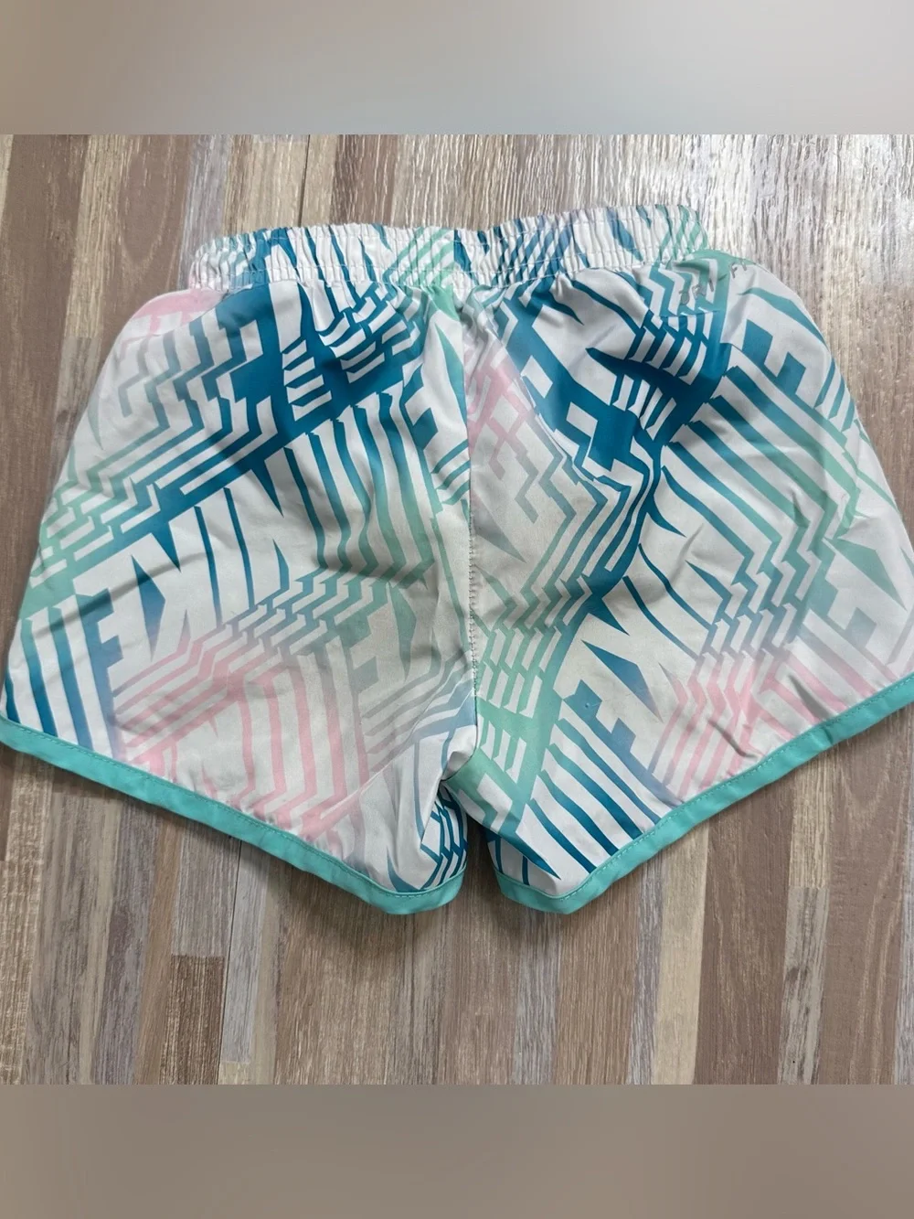 Nike Girl's Running Shorts Bundle Lot, Pink & Teal Mix, Youth Size 6/6X/Small
